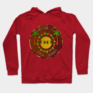 Welcome To Palm Springs Tiki Style Hoodie